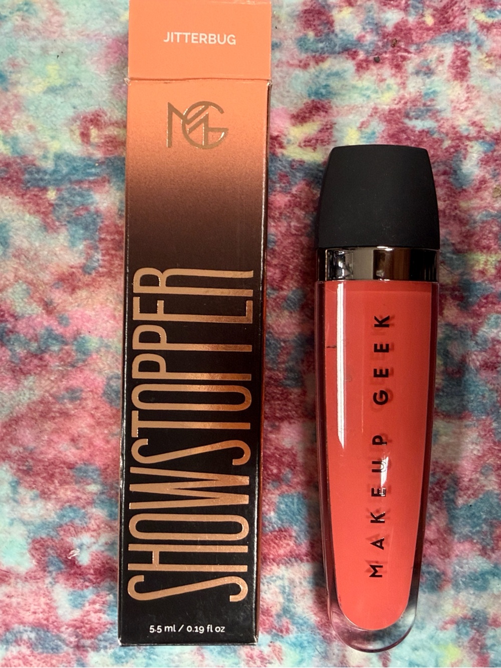 makeup geek Showstopper Liquid Lipstick - Jitterbug Coral